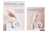 SET 2 CAJAS LIBRO DECORACION 34x25x7 27x20x6 CM