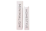 SET 2 CAJAS LIBRO DECORACION 34x25x7 27x20x6 CM