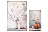 SET 2 CAJAS LIBRO ESPEJO 33x22x7 23x14x5 CM