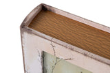 SET 2 CAJAS LIBRO ESPEJO 33x22x7 23x14x5 CM