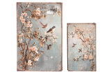 SET 2 CAJAS LIBRO ESPEJO 33x22x7 23x14x5 CM