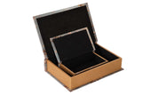SET 2 CAJAS LIBRO ESPEJO 33x22x7 23x14x5 CM