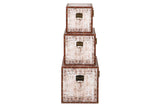 SET 3 BAULES 59x35x35 49x30x30 39x25x25 CM