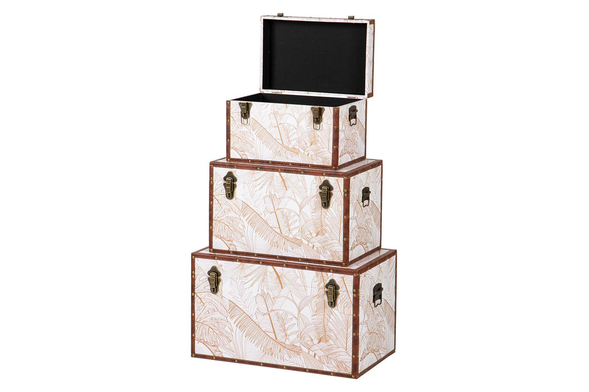 SET 3 BAULES 59x35x35 49x30x30 39x25x25 CM
