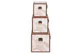 SET 3 BAULES 59x35x35 49x30x30 39x25x25 CM