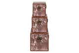 SET 3 BAULES 59x35x35 49x30x30 39x25x25 CM
