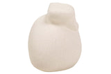 Beige Keramik BUHO 21x21x21 cm