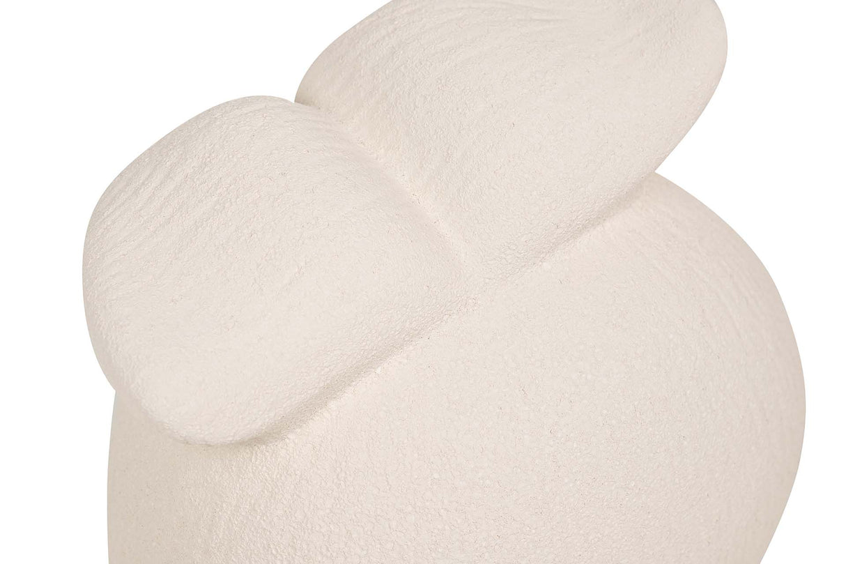 Beige Keramik BUHO 21x21x21 cm