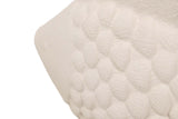 FIGURA PEZ CERAMICA BEIGE 30x24x10 CM