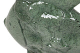 FIGURA PEZ CERAMICA VERDE 34x29x11 CM