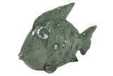 FIGURA PEZ CERAMICA VERDE 34x29x11 CM