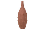 JARRON CERAMICA MARRON 18x18x40 CM