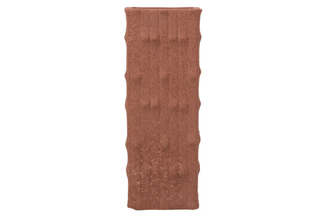 JARRON CERAMICA MARRON 14x14x41 CM