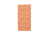 JARRON CERAMICA NARANJA 15x15x31 CM