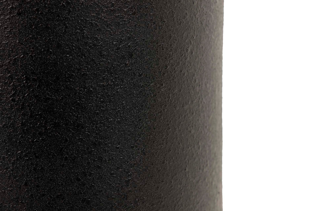 Parague ceramico opaco nero 23x23x50 cm