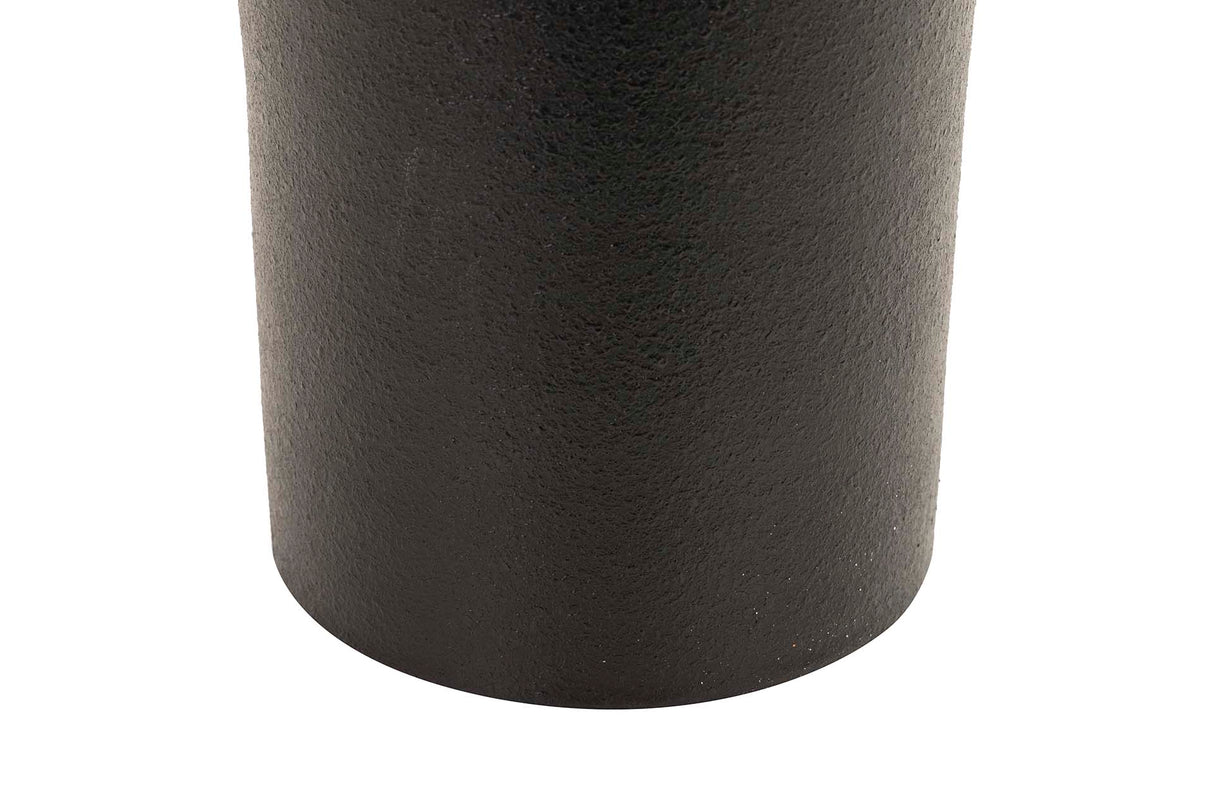 Parague ceramico opaco nero 23x23x50 cm