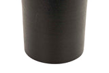 Parague ceramico opaco nero 23x23x50 cm