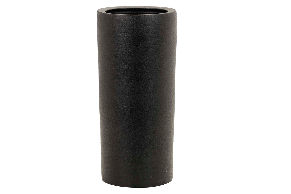 Parague ceramico opaco nero 23x23x50 cm