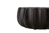 CENTRO CERAMICA NEGRO 25x25x13 CM