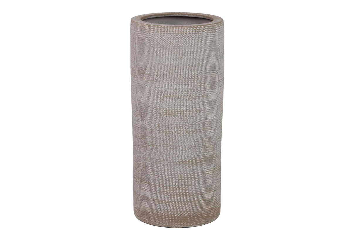 PARAGUERO CERAMICA BEIGE 22x22x50 CM