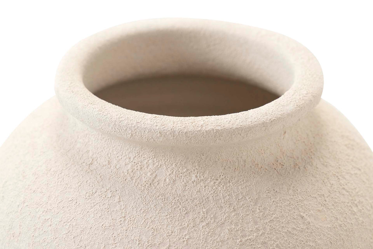 VASSO CERAMICO BIANCO 23X23X40 CM