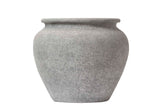 Grey Ceramic Macétero 31x31x26.5 cm