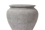 MACETERO CERAMICA GRIS 31x31x26,5 CM