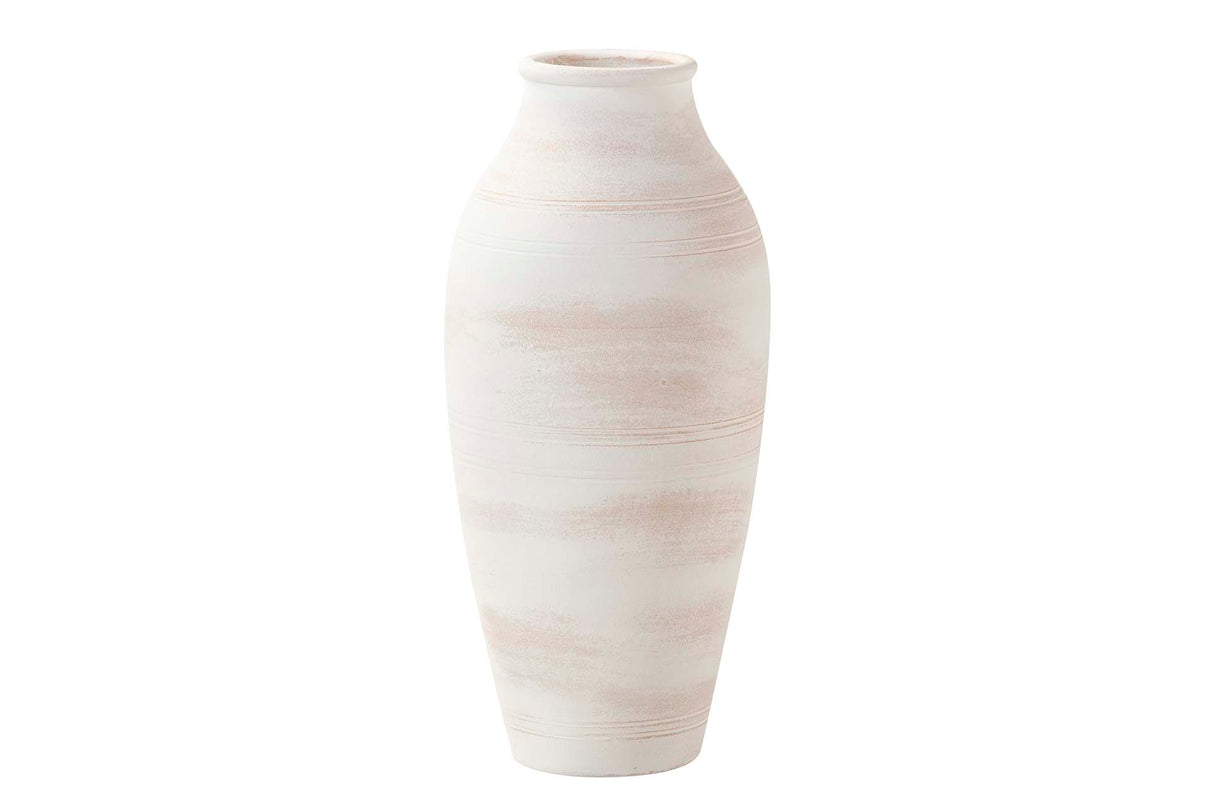 VASE CERAMICA BIANCO 26X26X60 CM