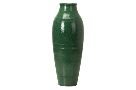 Green Ceramic Florer 30x30x80 cm