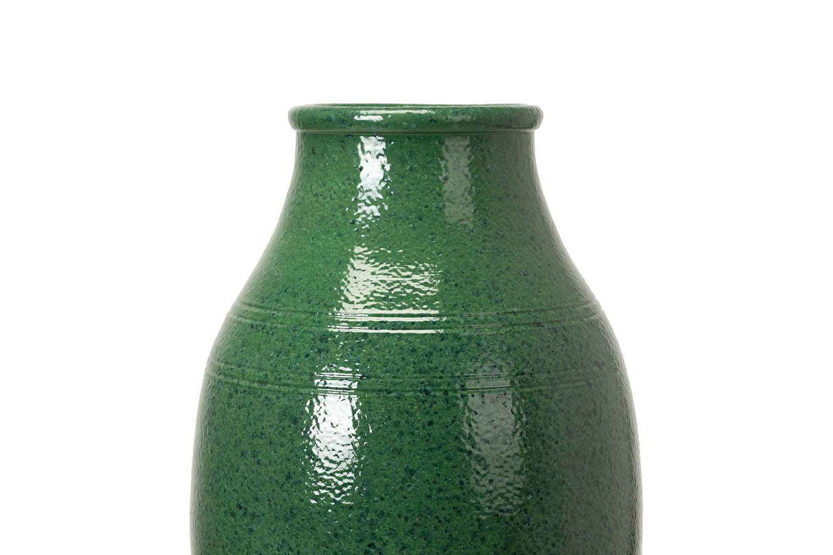 Green Ceramic Florer 30x30x80 cm