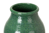 Green Ceramic Florer 23x23x40 cm