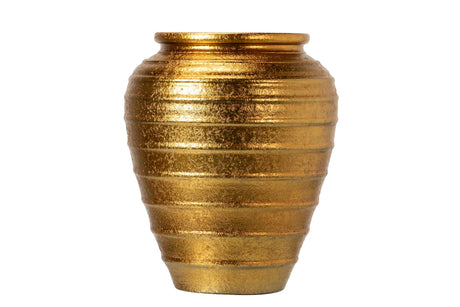 Golden Ceramic Florer 36x36x43 cm