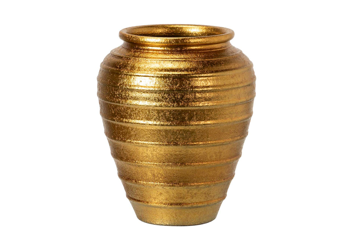 Golden Ceramic Florer 36x36x43 cm