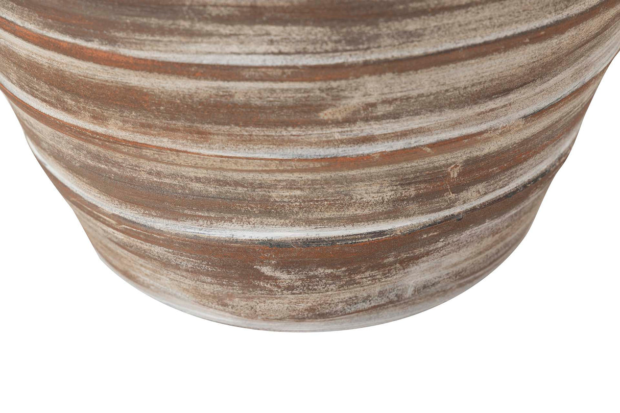 Ceramica Marron 44x44x52 cm Vaso