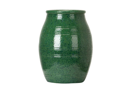 VASE Ceramico verde 24x24x32 cm