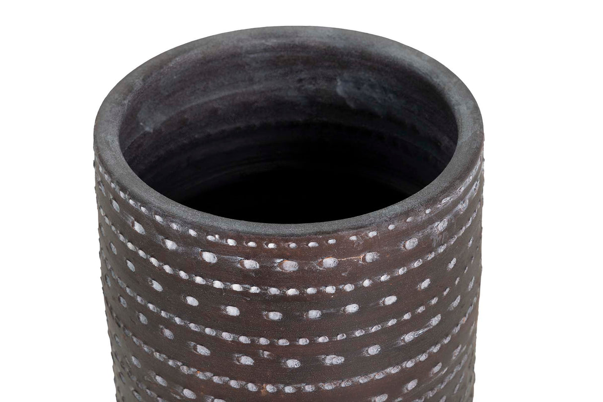 Ceramico nero Paraguaguari 24x24x50 cm