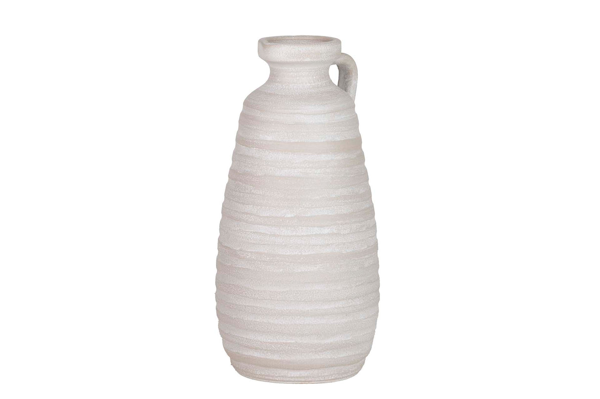 Grau Keramik Florer 18x18x40 cm