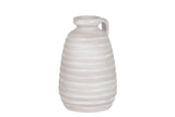 18x18x30 cm Vaso in ceramica grigia
