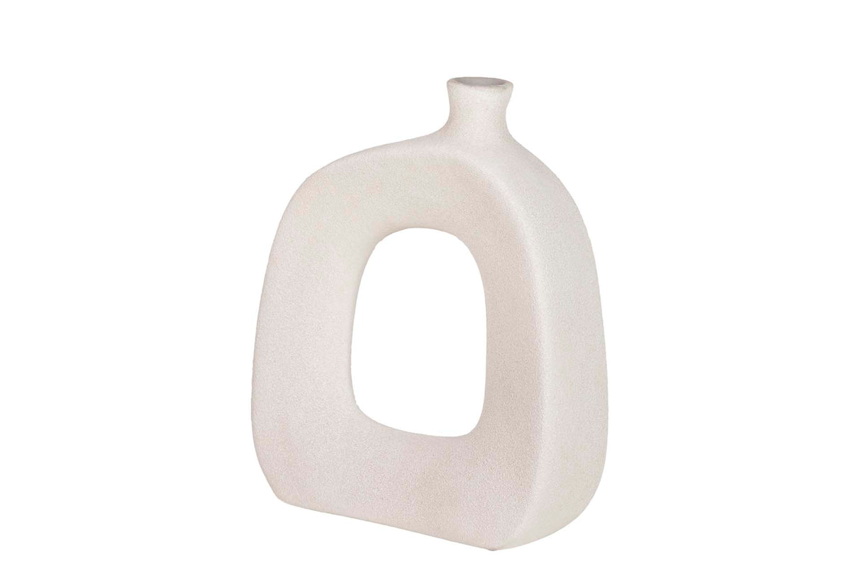 Grey Ceramic Florer 30x11x30 cm
