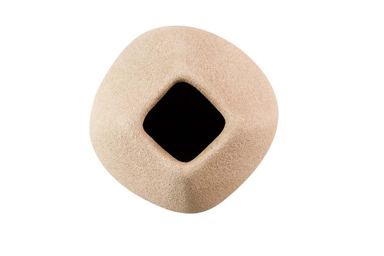 JARRON CERAMICA MARRON 16x16x30 CM