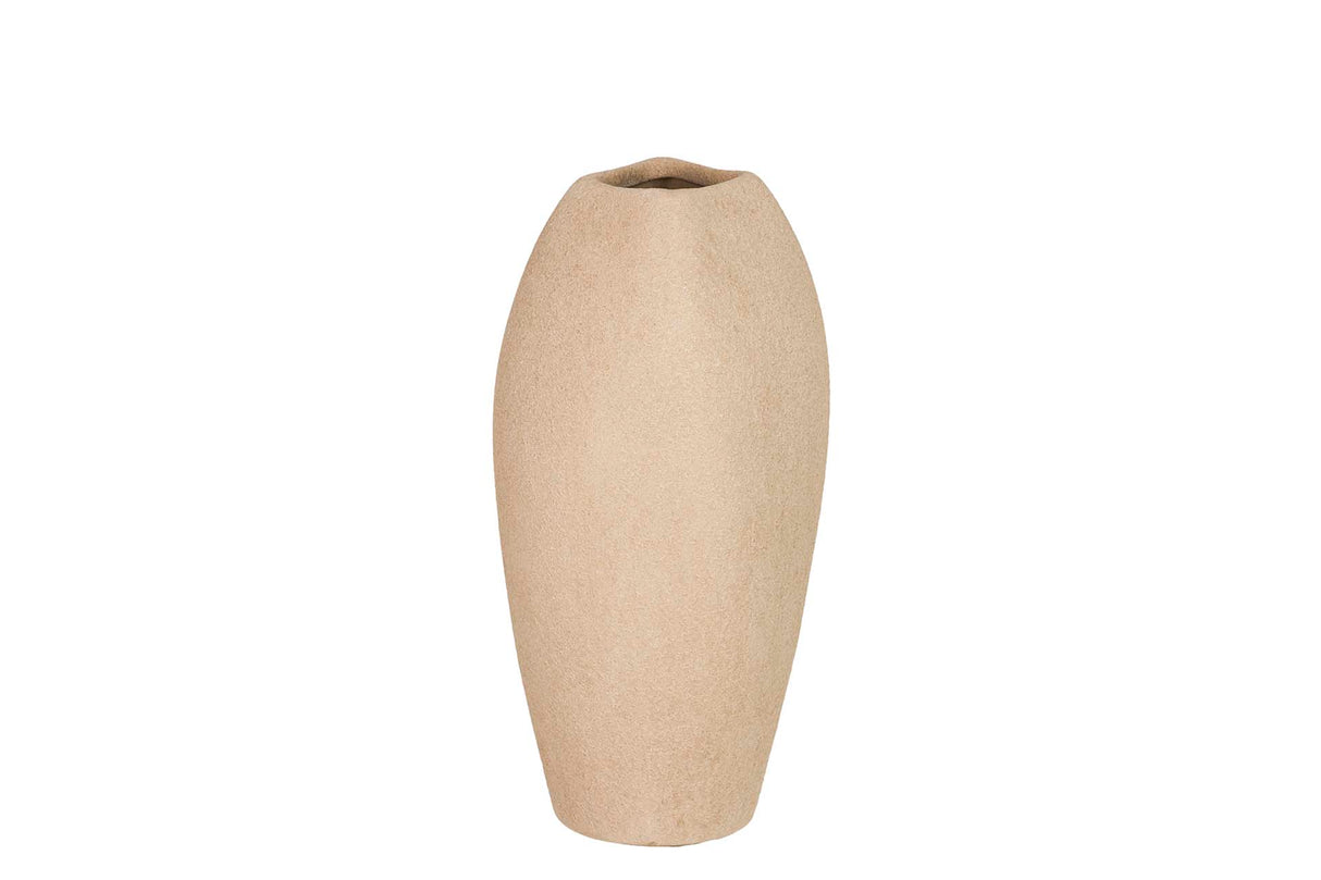 JARRON CERAMICA MARRON 16x16x30 CM