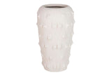 Vase en céramique beige 30x30x50 cm