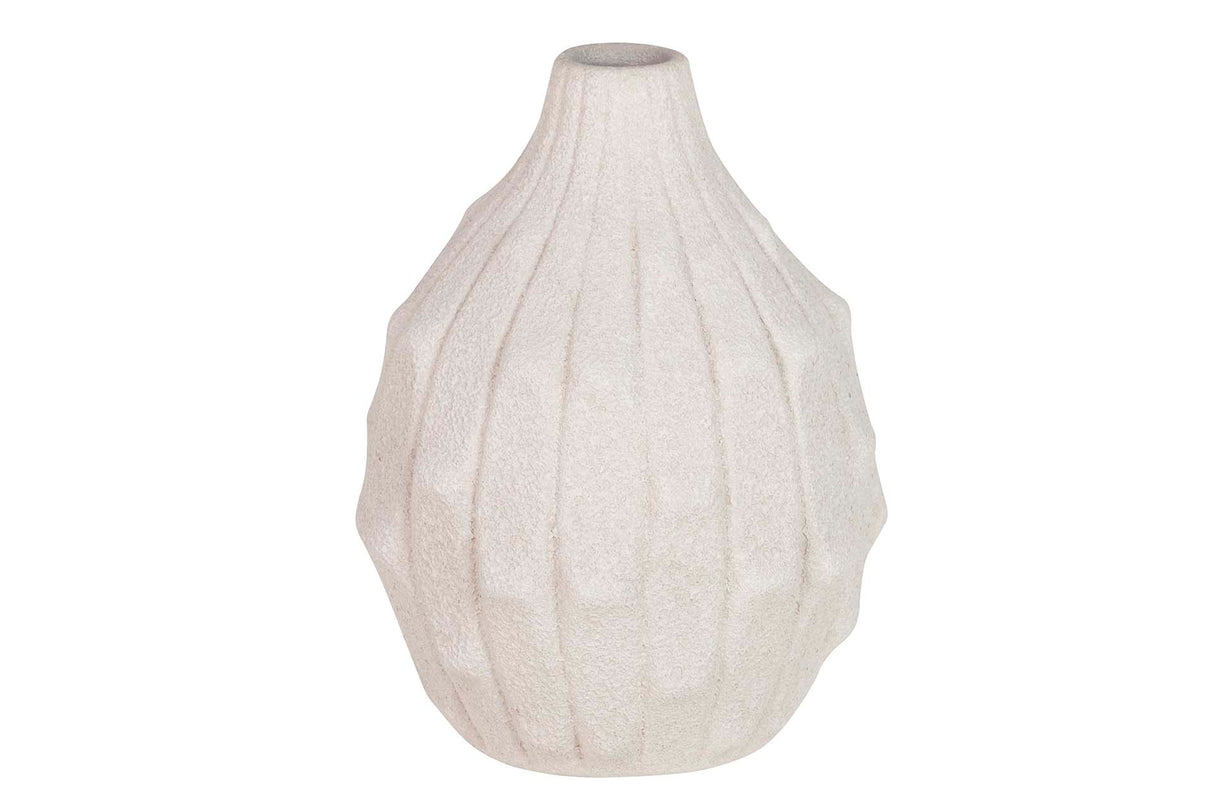 Céramique beige Florer 17x17x22 cm