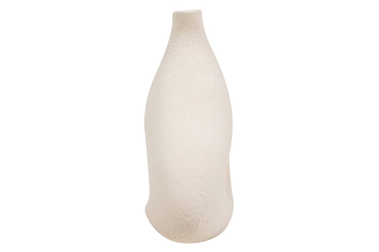 JARRON CERAMICA BEIGE 40x12x32 CM