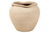 MACETERO CERAMICA MARRON 39x39x38 CM