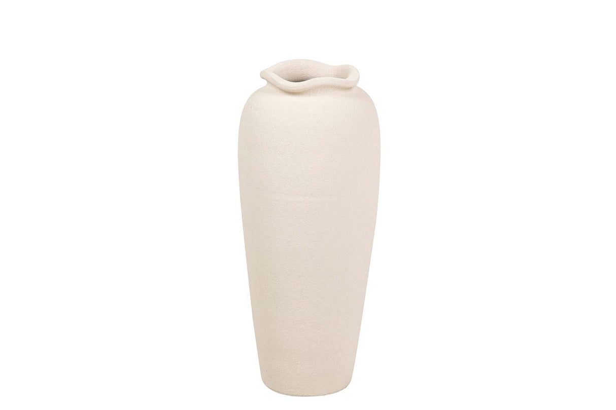 Floe céramique beige 28x28x60 cm