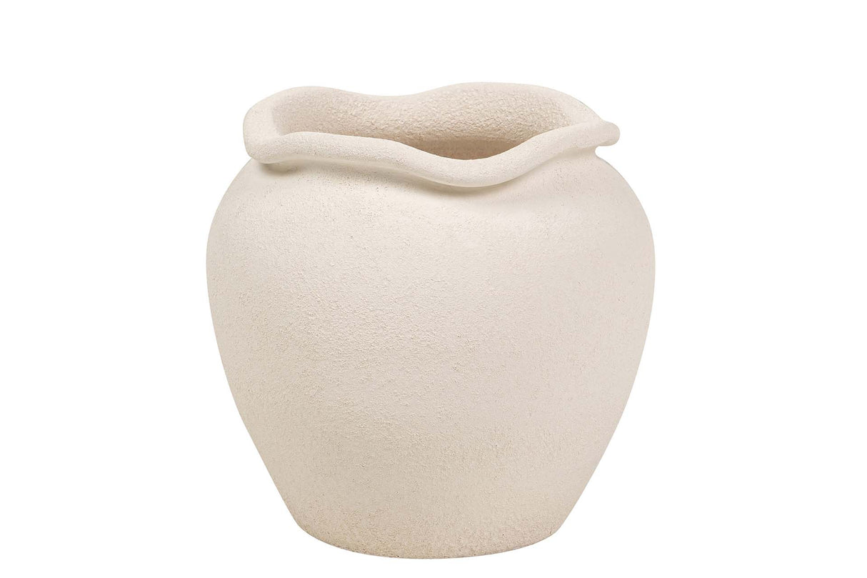 Céramique beige Macéter 34x34x33 cm