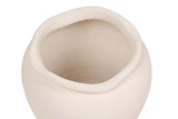 MACETERO CERAMICA BEIGE 31x31x28 CM