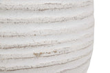 MACETERO CERAMICA BLANCO 34x34x33 CM