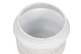 MACETERO CERAMICA BLANCO 31x31x28 CM